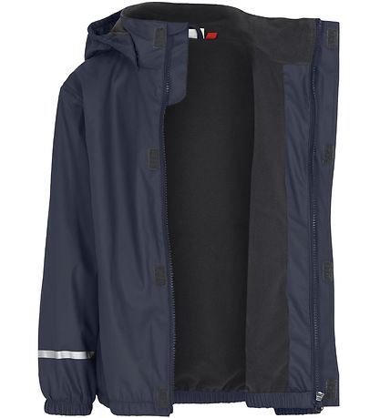 LEGO® Wear Rain Jacket w. Fleece - LWJipe - Navy