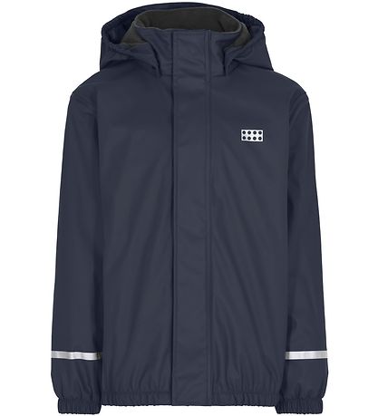 LEGO® Wear Rain Jacket w. Fleece - LWJipe - Navy