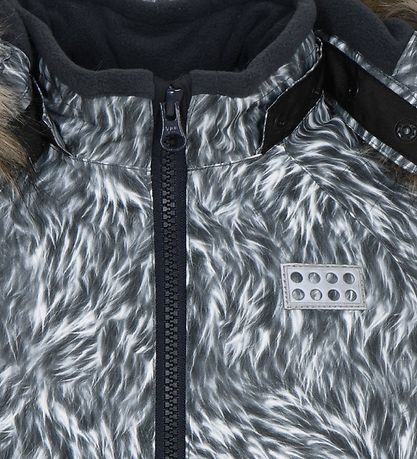 LEGO® Wear Winterjacke - LWJenni - Grau/Weiß