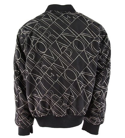 Emporio Armani Jakki - Dökkblátt M. Útsaumur