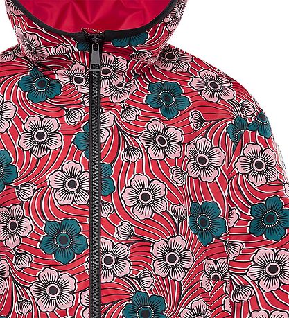 Moncler Jacke - Breanna - Rot m. Blumen