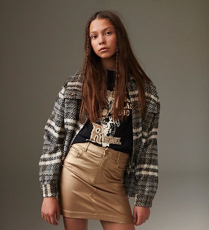 Petit by Sofie Schnoor Jacket - Micka - Brown/Black Checs