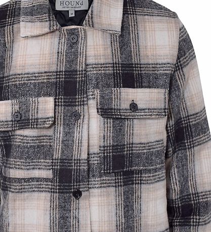 Hound Jacket - Beige/Black Checkered