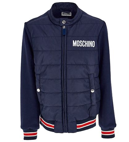 Moschino blue jacket deals