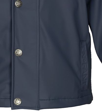 En Fant Rainwear w. Suspenders - PU - Blue Night