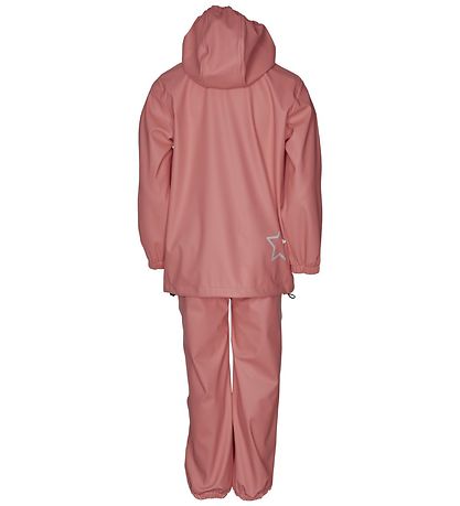 En Fant Regnföt - PU - Gamalt Rose