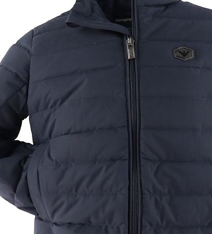 Emporio Armani Dúnúlpa - Dökkblátt
