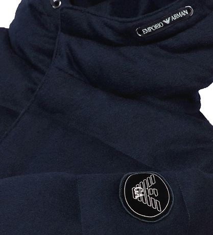 Emporio Armani Down Jacket w. Wool - Navy