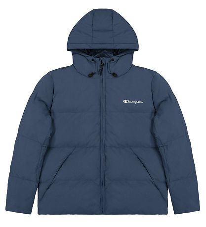 Champion Padded Jacket Blue w. Logo KW IT