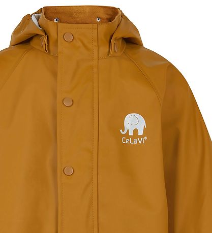 CeLaVi Rainsuit - PU - Buckthorn Brown