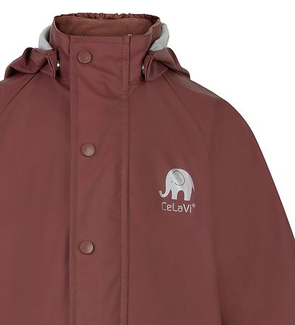 CeLaVi Rainsuit - PU - Rose Brown