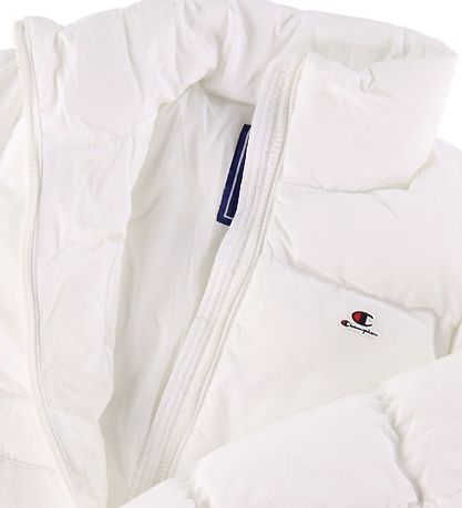 Champion Fashion Vadderad jacka - Vit m. Logo