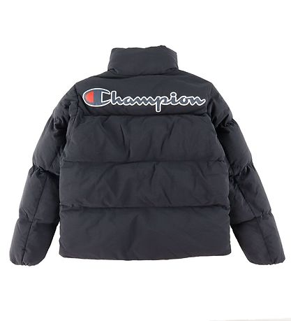 Champion Fashion Padded Jacket - Black w. Logo