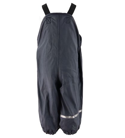 CeLaVi Rainwear w. Suspenders/Fleece - Recycle PU - Dark Navy