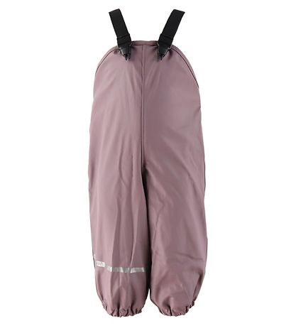 CeLaVi Rainwear w. Suspenders/Fleece - Recycle PU - Moonscape