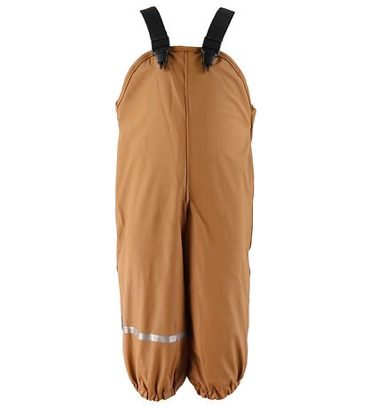 CeLaVi Rainwear w. Suspenders/Fleece - Recycle PU - Rubber