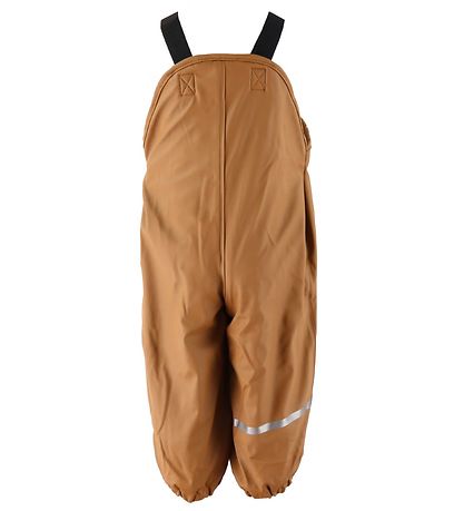 CeLaVi Rainwear w. Suspenders/Fleece - Recycle PU - Rubber