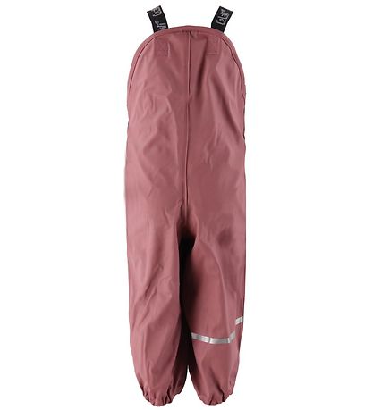 CeLaVi Rainwear w. Suspenders - PU - Rose Brown