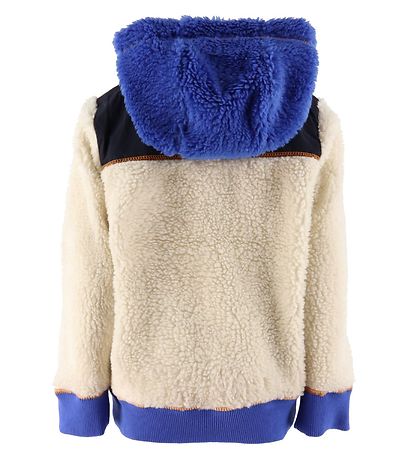 Napapijri Fleecepullover - Teide 1 - Whitecap Grau/Blau