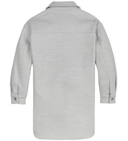 Calvin Klein Mantel - Hellgrau-Meliert