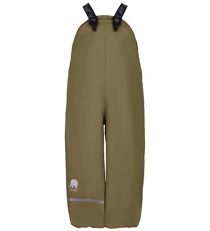 CeLaVi Regnföt M. axlaböndum - PU - Khaki