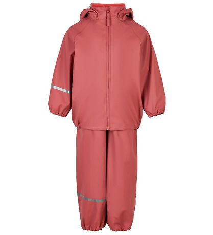 CeLaVi Regnföt M. axlaböndum - Endurunnið PU - Dusty Cedar