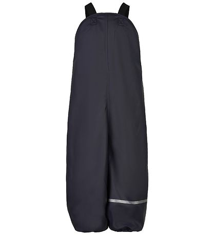 CeLaVi Rainwear w. Suspenders - PU - Dark Navy w. Elephants