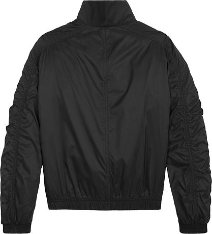 Calvin Klein Lightweight Jacket - Monogram Off Placed - CK Black
