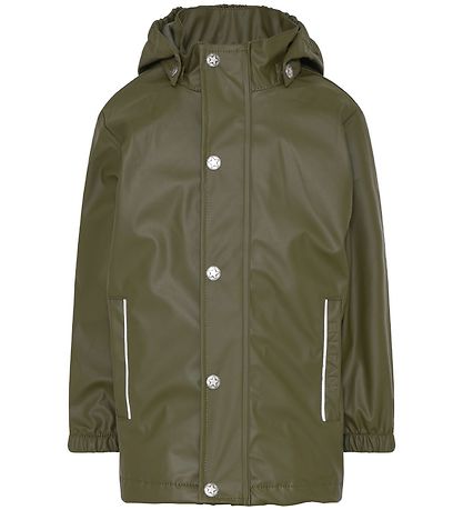 En Fant Regnkläder - PU - Ivy Green