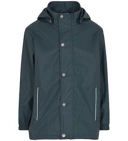 En Fant Rainwear w. Suspenders - PU - Dark Slate