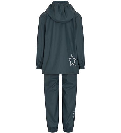 En Fant Regnföt - PU - Dark Slate
