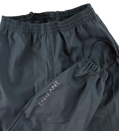 En Fant Regnföt - PU - Dark Slate