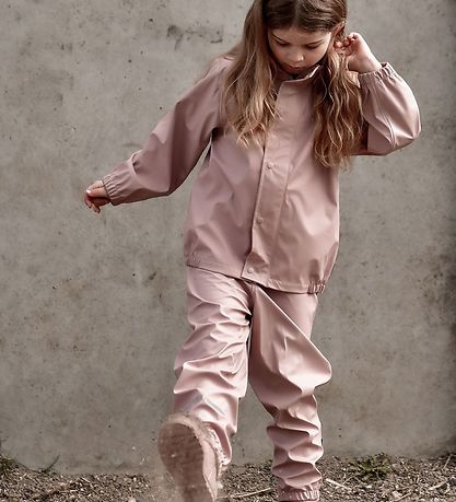 Mikk-Line Rainwear - Recycled - PU - Adobe Rose