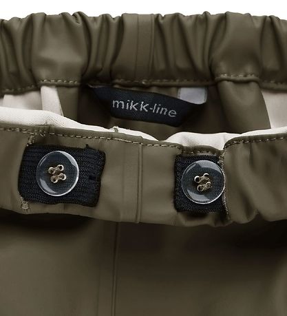 Mikk-Line Rainwear - Recycled - PU - Dusty Olive