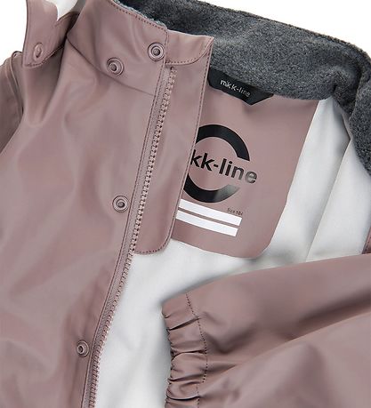 Mikk-Line Regenkleidung m. Träger - PU - Recycelt - Adobe Rose
