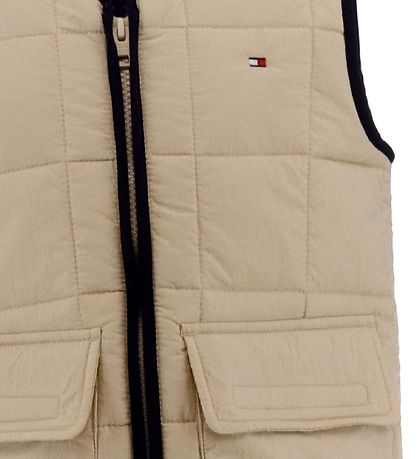 Tommy Hilfiger Steppweste - Dg Tjm - Savannah Sand