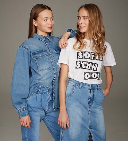 Petit by Sofie Schnoor Overhemd - Denim - Light Blue