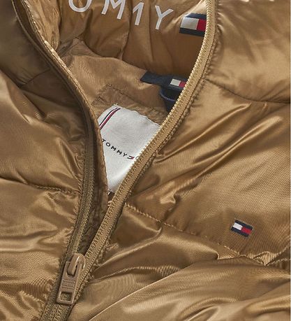 Tommy Hilfiger Steppweste - Shiny Pouf - Classic Khaki