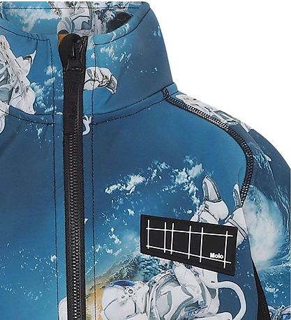 Molo Softshell Jacket - Cloudy - Astronauts