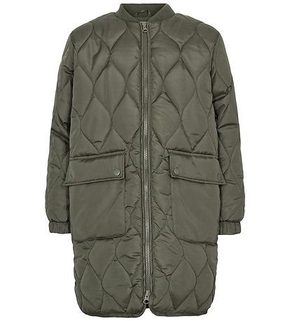 Petit by Sofie Schnoor Vadderad kappa - Army Green