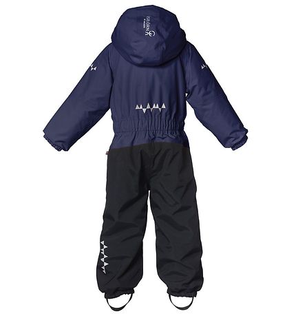 ISBJRN OF SWEDEN Snowsuit - Penguin - Navy