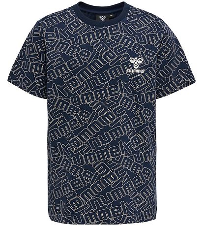 Hummel Stuttermabolur - hmlCooper - Black Iris