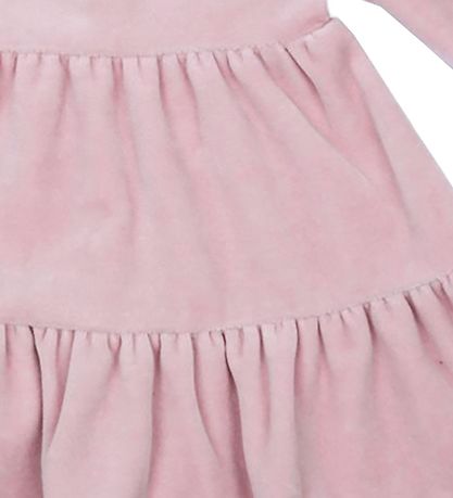 Smallstuff Kleid - Velours - Powder