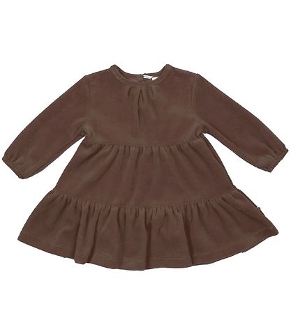 Smallstuff Klänning - Velour - Dark Pir