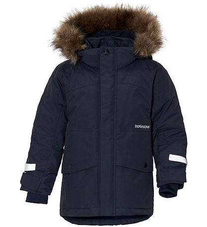 Didriksons Winter Coat Jacket - Bjrven - Navy