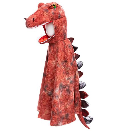 Great Pretenders Búningur - Skikkju - Grandasaurus T-Rex - Rautt