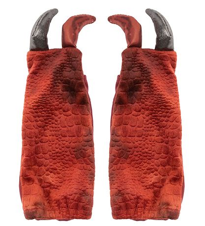 Great Pretenders Búningur - Skikkju - Grandasaurus T-Rex - Rautt