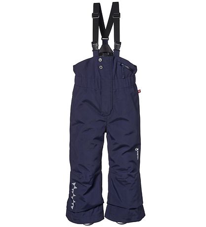Isbjörn of Sweden Ski Pants w. Suspenders - Powder - Navy