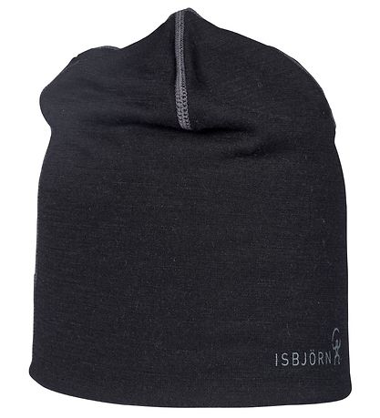 ISBJÖRN OF SWEDEN Beanie - Wool/Bamboo - Husky - Black