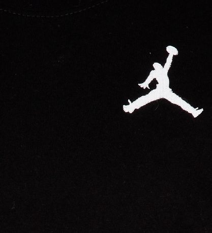 Jordan Stuttermabolur - Jumpman Air - Svart M. Lógó